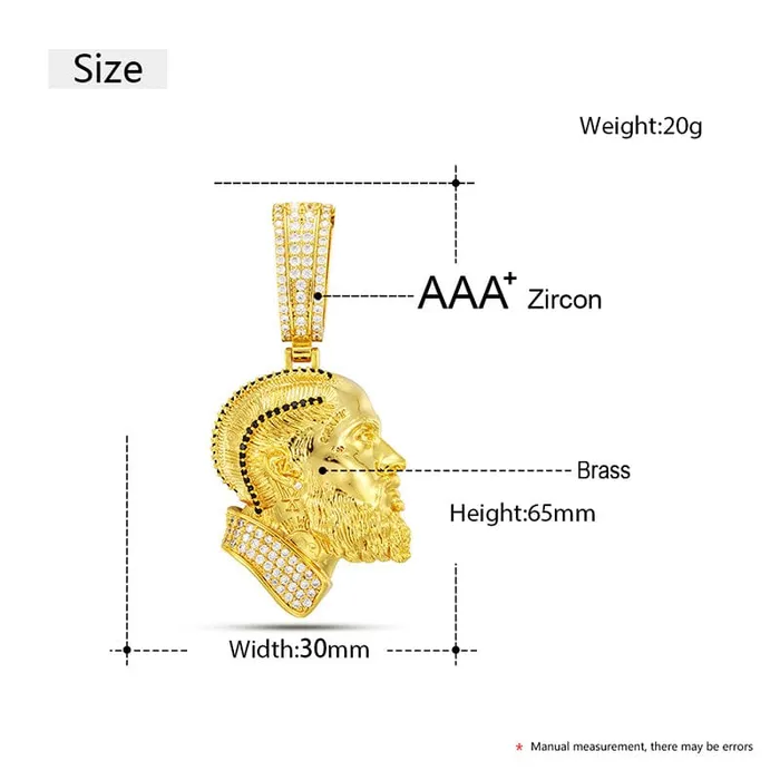 Nipsey Hussle Pendant Necklace VVS Jewelry Necklaces