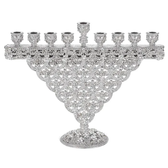 Olivia Riegel Silver Crystal Sinclair Menorah Olivia Riegel Rings