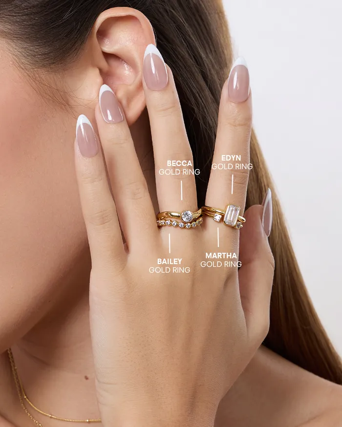Penny Pairs Rings Edyn Gold Ring