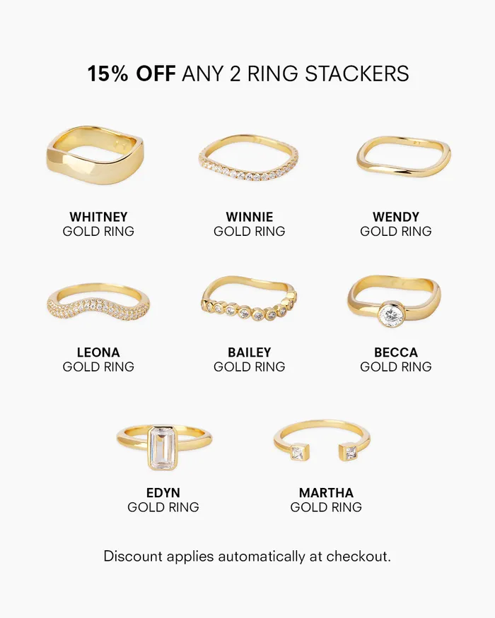 Penny Pairs Rings Edyn Gold Ring