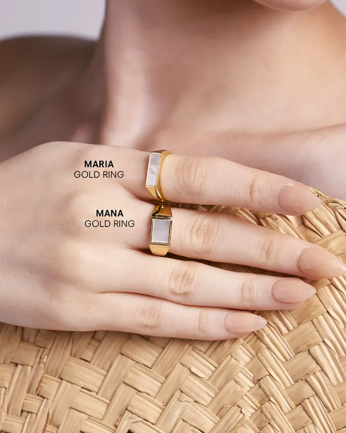 Penny Pairs Rings Mana Gold Ring
