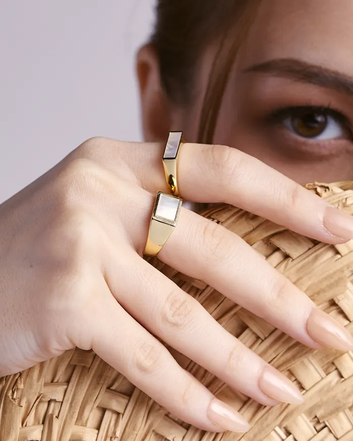 Penny Pairs Rings Mana Gold Ring