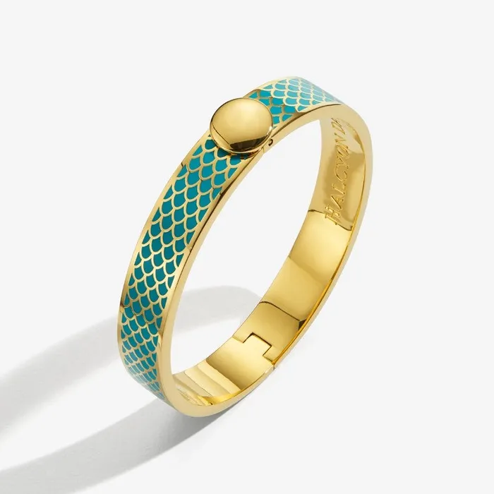 PreStyled Sets Halcyon Days Halcyon Days Salamander Turquoise Gold Bangle