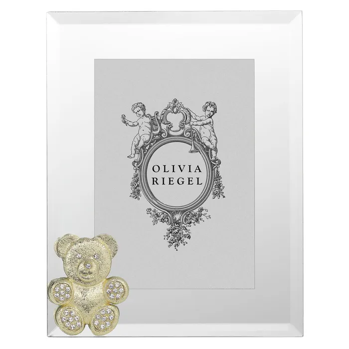 PreStyled Sets Olivia Riegel Olivia Riegel Gold Teddy Bear 5 x 7 Frame