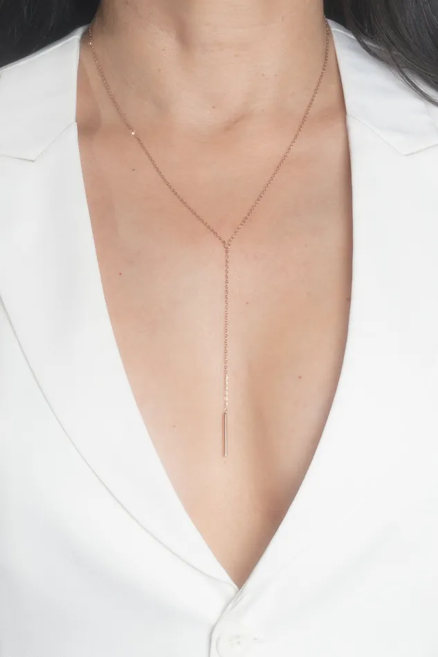READYMADE Necklaces Bar Lariat Necklace