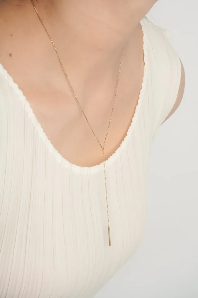 READYMADE Necklaces Bar Lariat Necklace