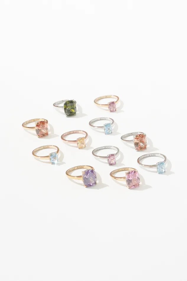 READYMADE Pink Baby Cocktail Ring Rings
