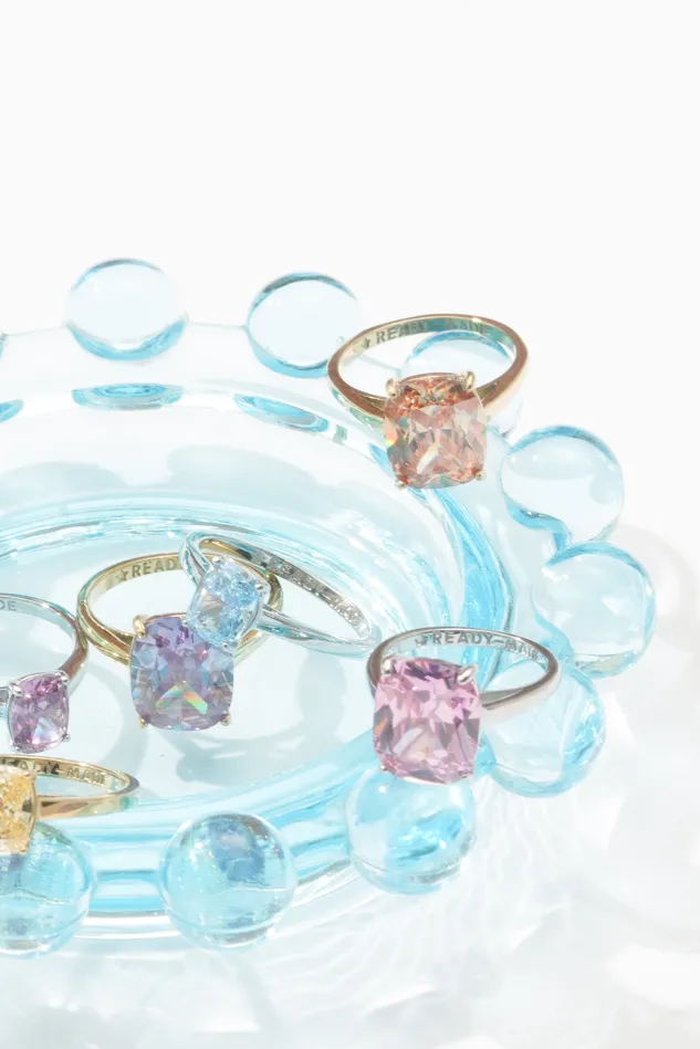 READYMADE Pink Baby Cocktail Ring Rings