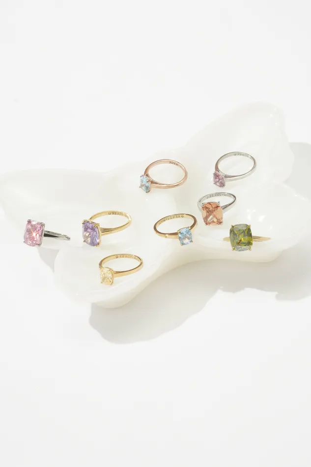 READYMADE Pink Baby Cocktail Ring Rings