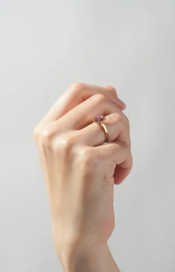READYMADE Pink Baby Cocktail Ring Rings