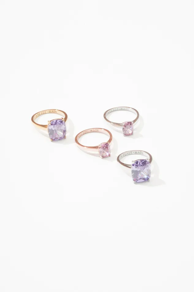 READYMADE Pink Baby Cocktail Ring Rings