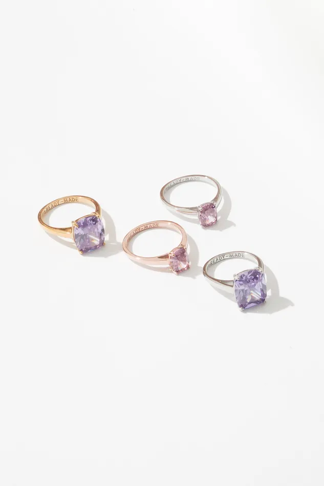READYMADE Pink Baby Cocktail Ring Rings