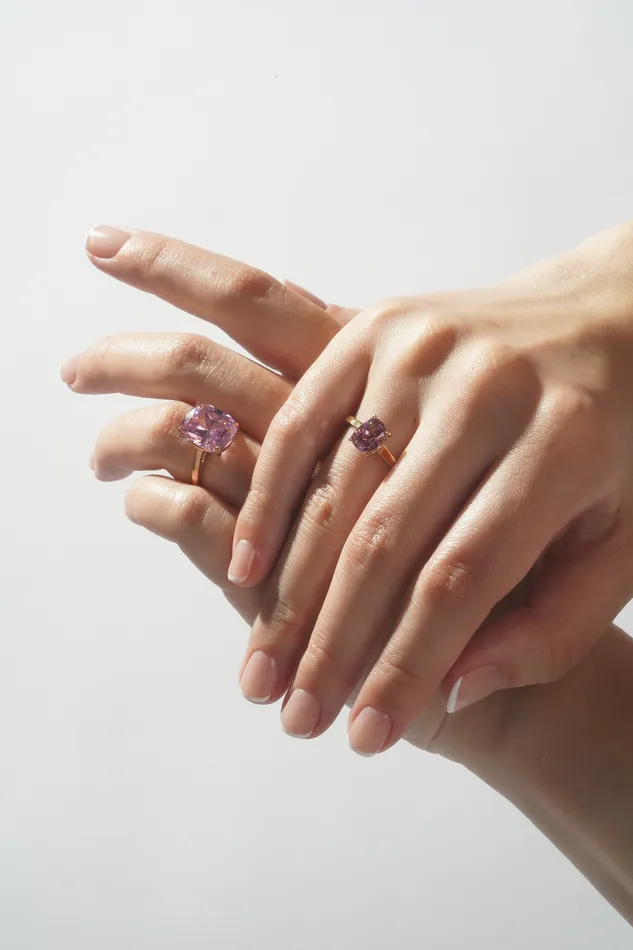 READYMADE Pink Baby Cocktail Ring Rings