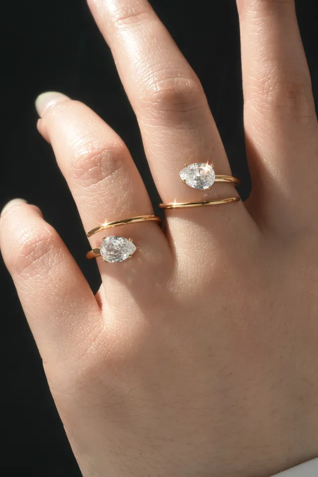 READYMADE Rings Shooting Star Adjustable Ring