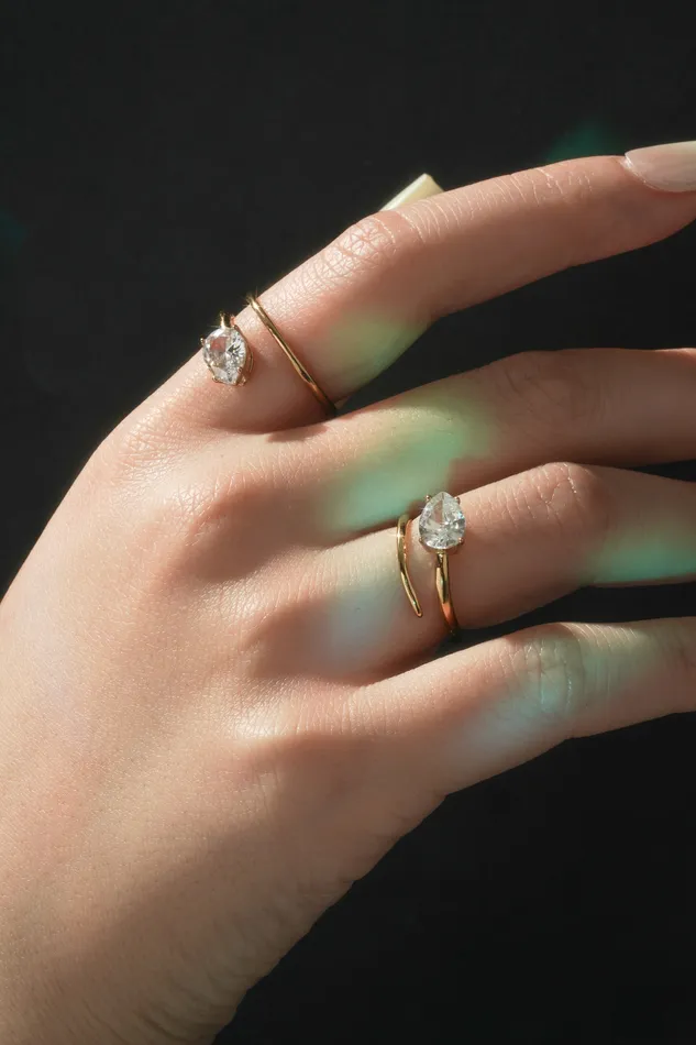 READYMADE Rings Shooting Star Adjustable Ring