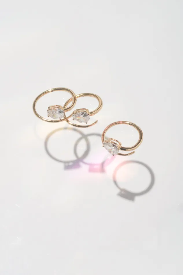 READYMADE Rings Shooting Star Adjustable Ring