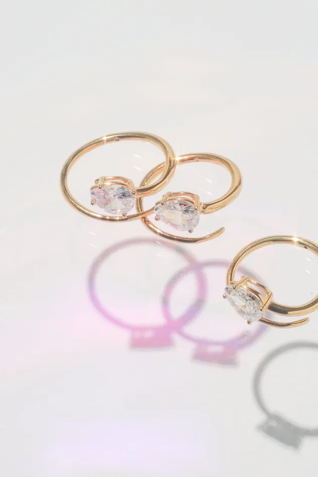 READYMADE Rings Shooting Star Adjustable Ring