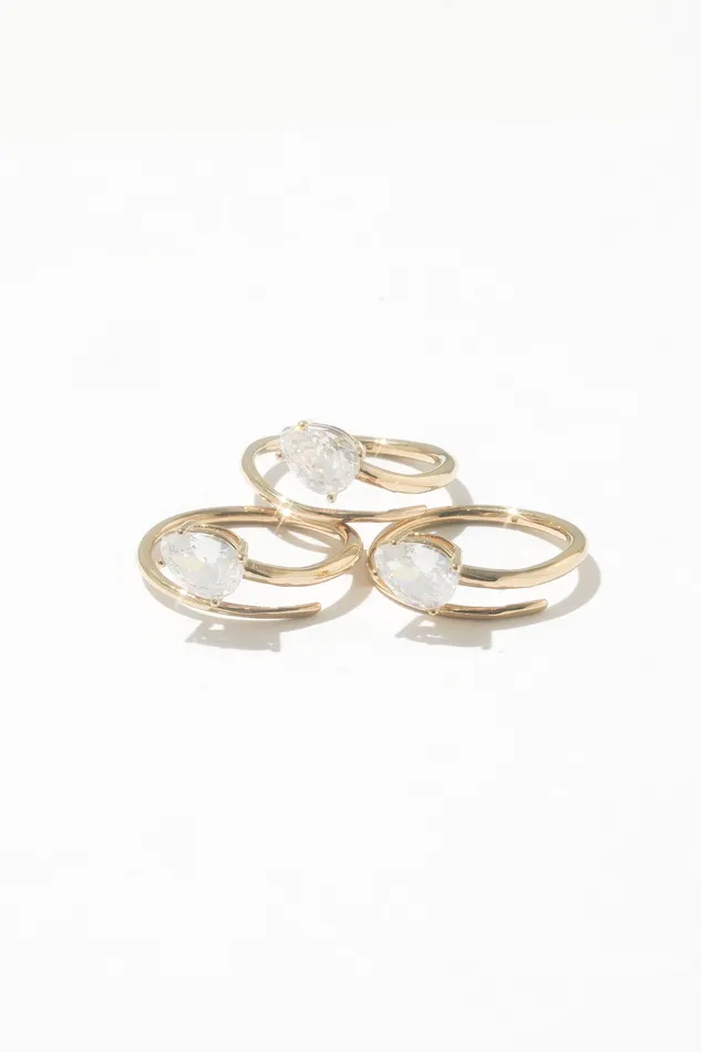 READYMADE Rings Shooting Star Adjustable Ring