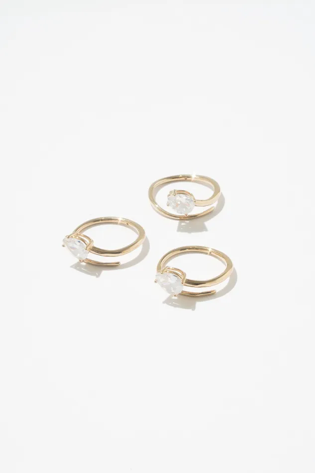 READYMADE Rings Shooting Star Adjustable Ring