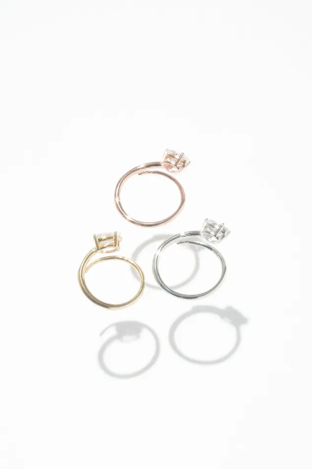 READYMADE Rings Shooting Star Adjustable Ring