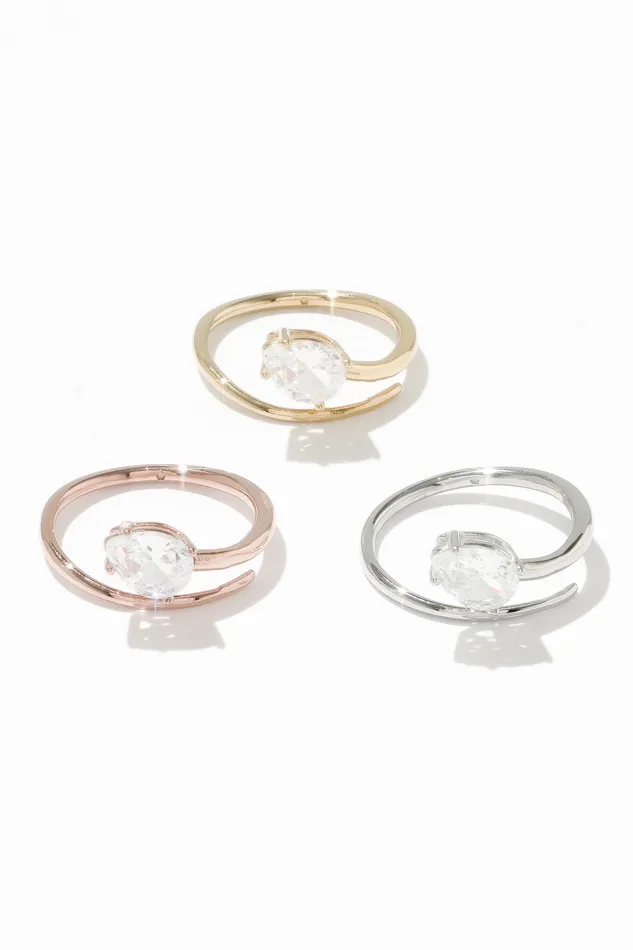READYMADE Rings Shooting Star Adjustable Ring