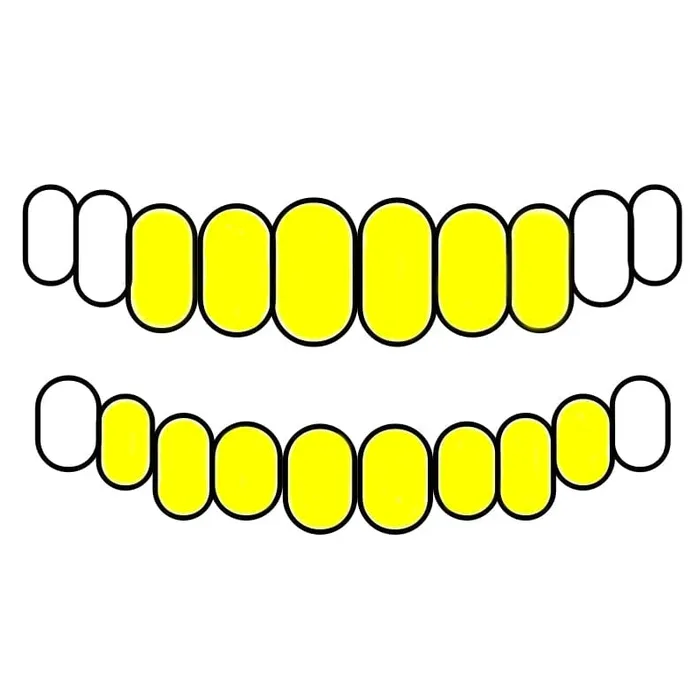 Real Solid 10K Gold or 14K Gold Teeth Permanent Cuts Perm Custom Grillz Bling Cartel PreStyled Sets