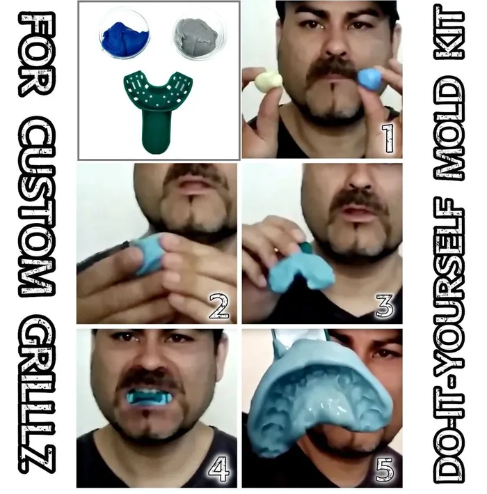 Real Solid 10K Gold or 14K Gold Teeth Permanent Cuts Perm Custom Grillz Bling Cartel PreStyled Sets