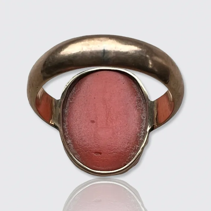 Rings 21stfinds Antique Carved Coral Ring