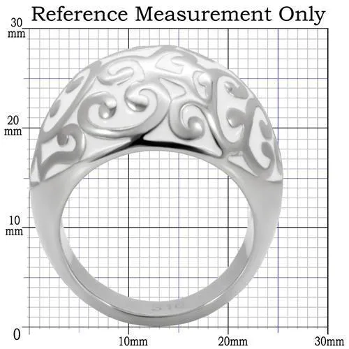 Rings Alamode TK107 High polished no plating Stainless Steel Ring with No Stone