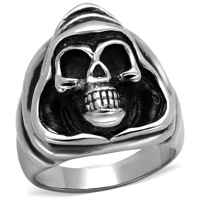 Rings Alamode TK2063 High polished no plating Stainless Steel Ring with No Stone