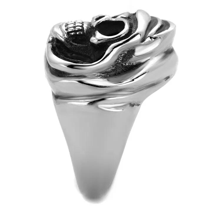 Rings Alamode TK2063 High polished no plating Stainless Steel Ring with No Stone