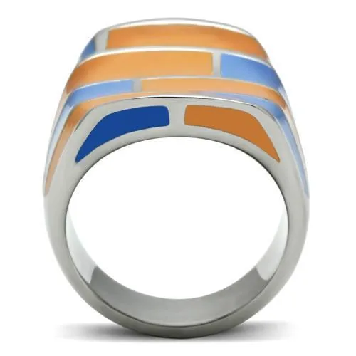 Rings Alamode TK254 High polished no plating Stainless Steel Ring with No Stone