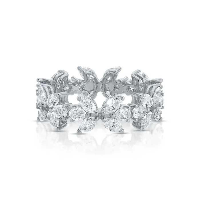 Rings anitako DOUBLE LOTUS DIAMOND RING