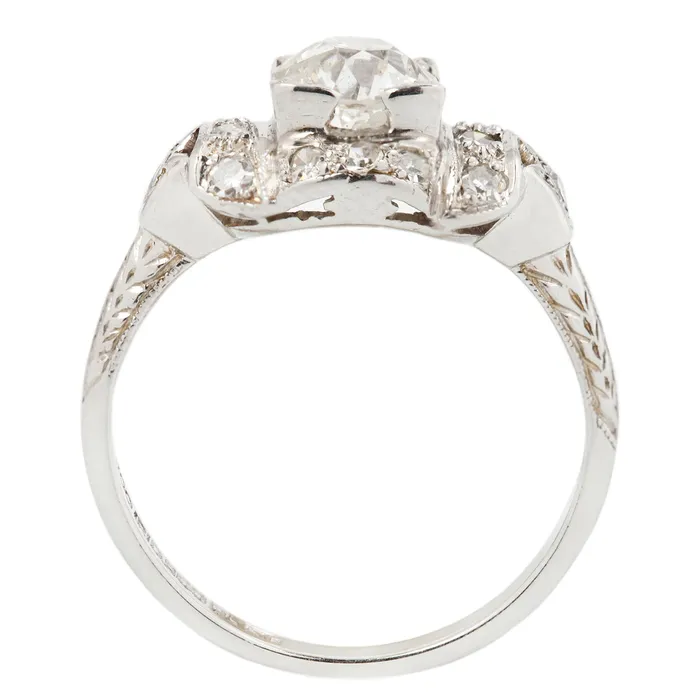 Rings Antique Vintage Jewelry Dapper Diamonds Deco Ring