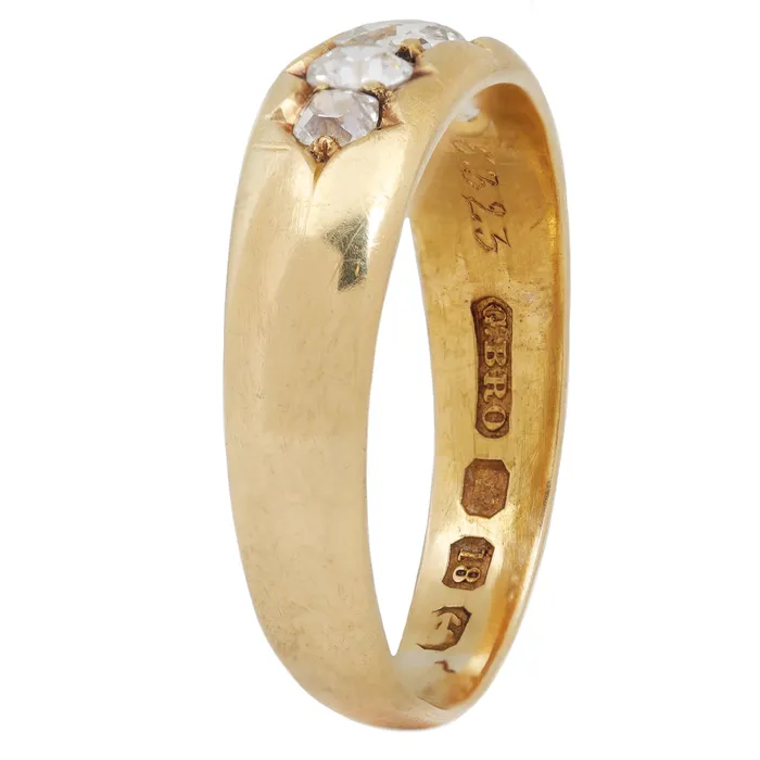 Rings Antique Vintage Jewelry Quintet Star Diamond Ring