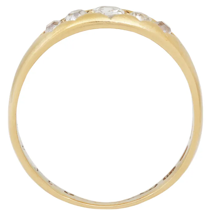 Rings Antique Vintage Jewelry Quintet Star Diamond Ring