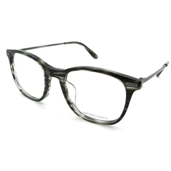 Rings Bottega Veneta Bottega Veneta Mens Eyeglasses Square Full Rim Frame BOTTEGA VENETA BV0033OA 002