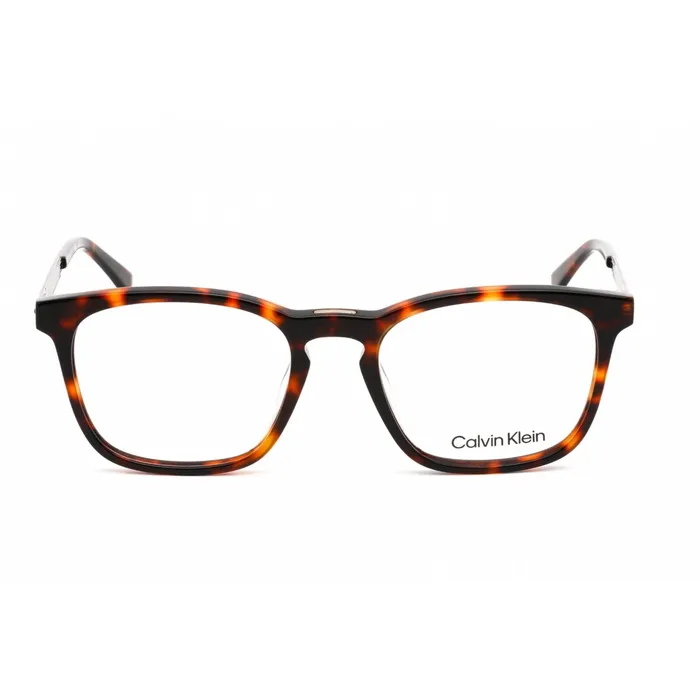 Rings Calvin Klein Calvin Klein Mens Eyeglasses Burgundy Havana Plastic Square Frame CK22503 609