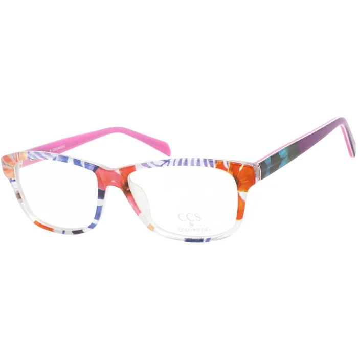 Rings Ccs By Coco Song Ccs By Coco Song Mens Eyeglasses Clear Lens Multicolor Square CCS102 0309