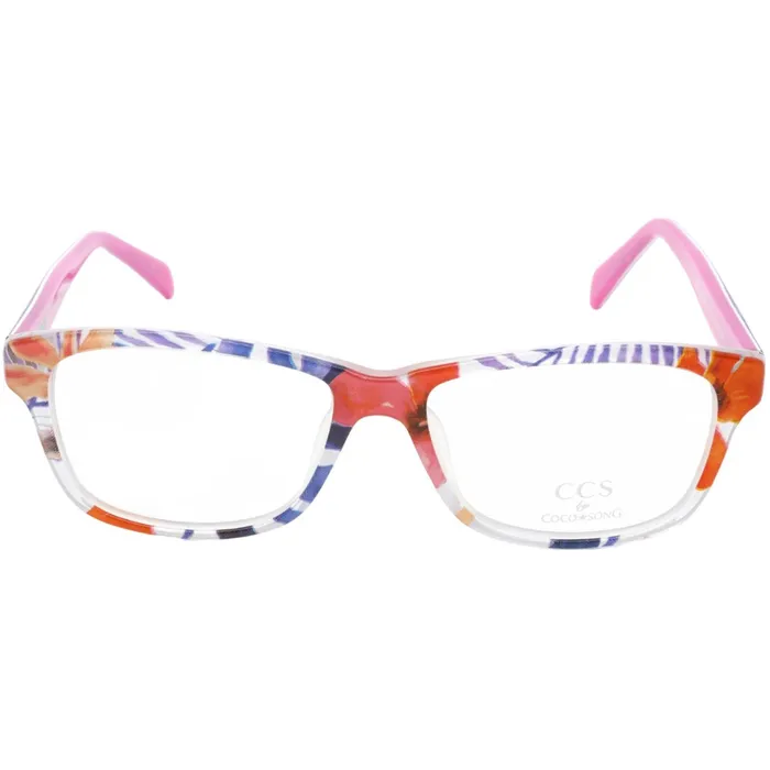 Rings Ccs By Coco Song Ccs By Coco Song Mens Eyeglasses Clear Lens Multicolor Square CCS102 0309