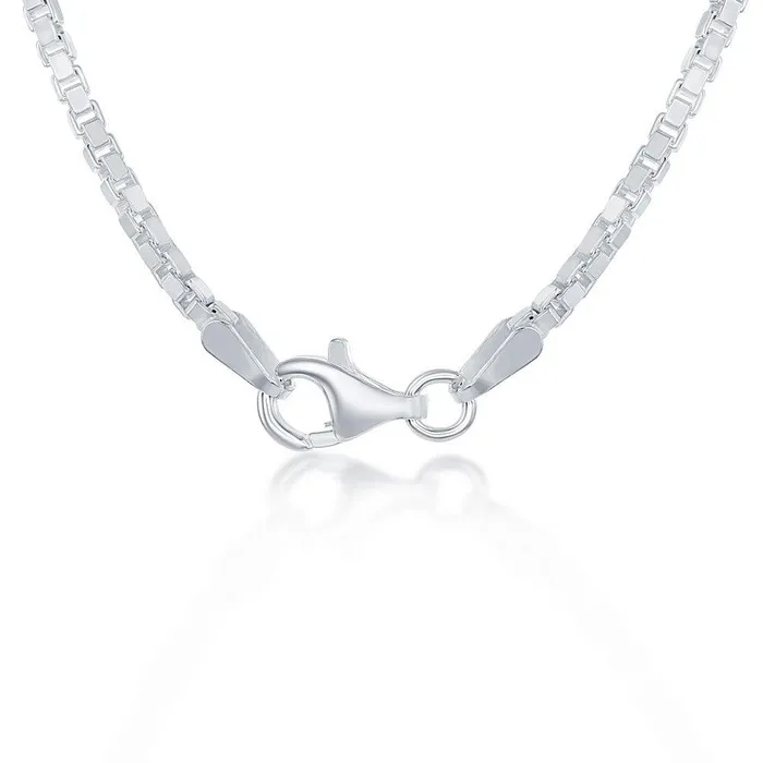 Rings Classic Sterling Silver 18mm Box Chain 30