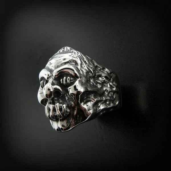 Rings DCJ Head Hunter Face Ring RGS140
