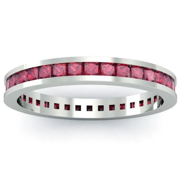 Rings deBebians Ruby Eternity Ring