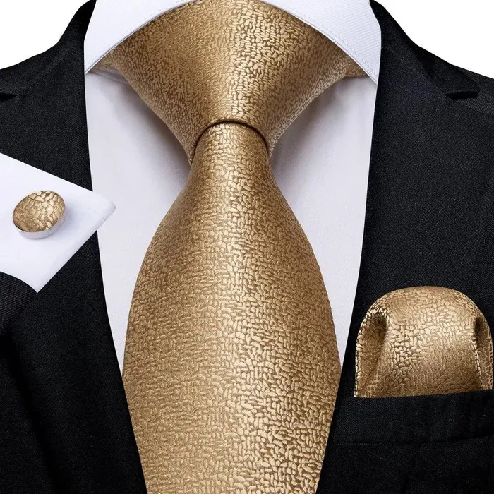 Rings Divine Inspiration Styles BWG VIP Design Collection Mens Fashion Golden Yellow Twill Jacquard 100 Premium High Quality Silk Ties