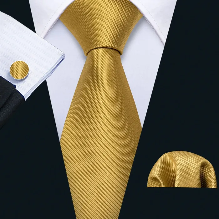 Rings Divine Inspiration Styles BWG VIP Design Collection Mens Fashion Golden Yellow Twill Jacquard 100 Premium High Quality Silk Ties
