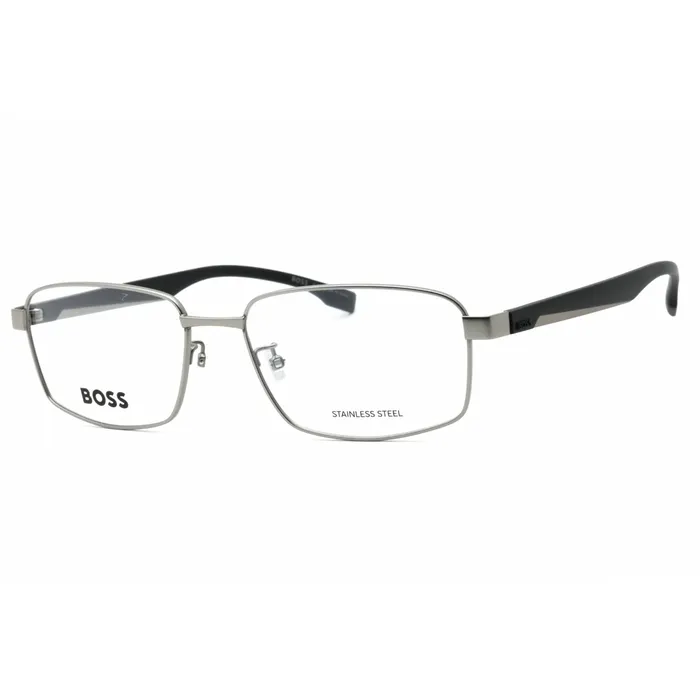 Rings Hugo Boss Mens Eyeglasses Matte Ruthenium Full Rim Frame BOSS 1470F 0R81 00 Hugo Boss