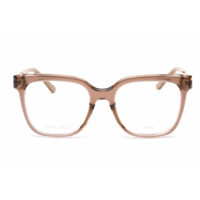 Rings Jimmy Choo Jimmy Choo Mens Eyeglasses Full Rim Square Nude Plastic Frame JC315G 0FWM 00