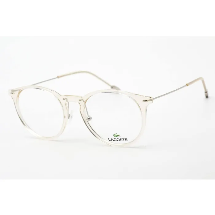 Rings Lacoste Lacoste Mens Eyeglasses Clear Lens Nude Transparent Plastic Frame L2846 662
