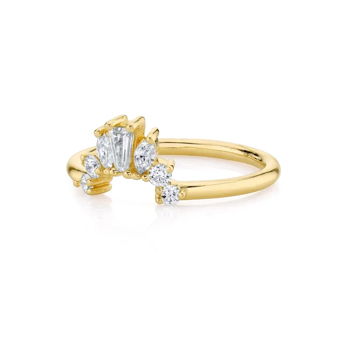 Rings Marrow Fine White Diamond Gemma Ballerina Ring