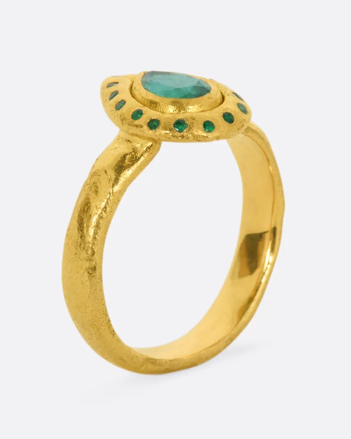 Rings ORAIK Emerald Drop Ring